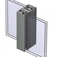 Customized Aluminium Window Profile Aluminium Door accessories wood color for sliding door or window